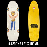 Haroshi x Together Together 9.125" Tiger Shaped Deck